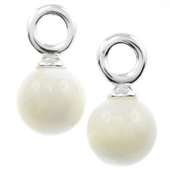 925 silver earring with mother of pearl