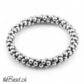 Preview: Silber Bandring DOTS Preview: Silber Bandring DOTS
