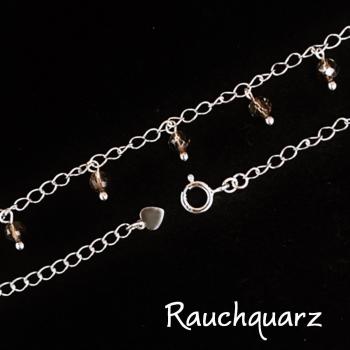 rauchquarz Fussschmuck Schweizer schmuck Onlineshop aus der Schweiz bestellen und trendiger Trendschmuck aus silber und echtschmuck kaufen auch als geschenkidee von thebead