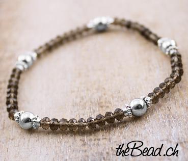 smoky quartz bracelet