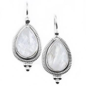 925 sterling silver rainbow moonstone