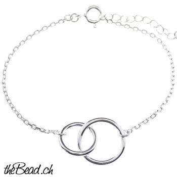 925 sterling silber ringe armband und armbänder aus ringen aus 925 sterling silberschmuck von thebead