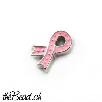 PINK RIBBON,  inlay for LA VIE  Medailllon