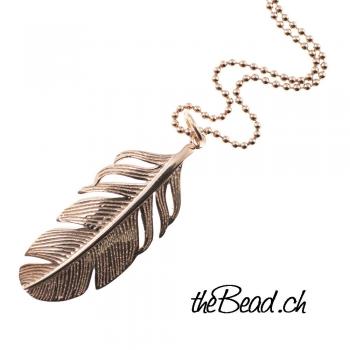 silver feather ball chain shop