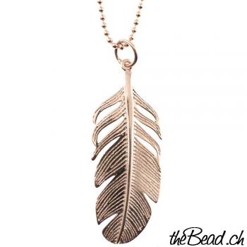 silver feather crystal 925 silver