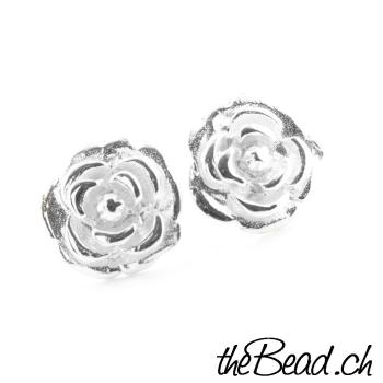 925 sterling silver earrings ROSE