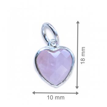 Preview: rosenquarz anhänger