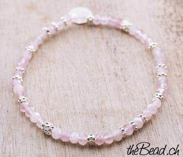 rose quartz bracelet