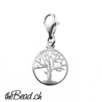 Tree of Life Charm 925 Sterling Silver