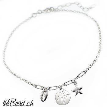 anklet made of 925 sterling silver