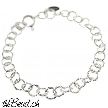 silver bracelet made of 925 sterling silver