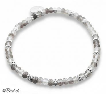 Preview: SILBERQUARZ Armband mit Silberperlen Preview: SILBERQUARZ Armband mit Silberperlen