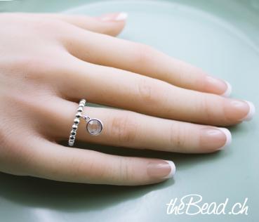 silberquarz finger ring