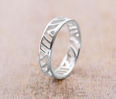 silver ring Cutout