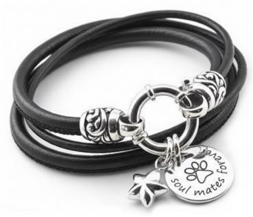 Armband SOUL mit zwei Anhängern & Wunschgravur
