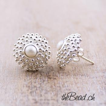 fingerring dots mit passendem Ohrschmuck geschenkidee damen von thebead labradorit schweizer onlineshop