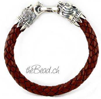 braided leather