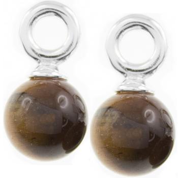 925 silver tiger eye pendants