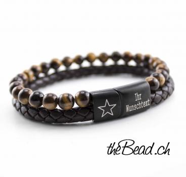 leather bracelet