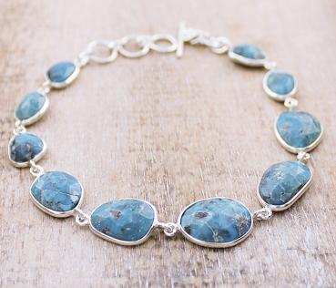 nice turquoise silver bracelet