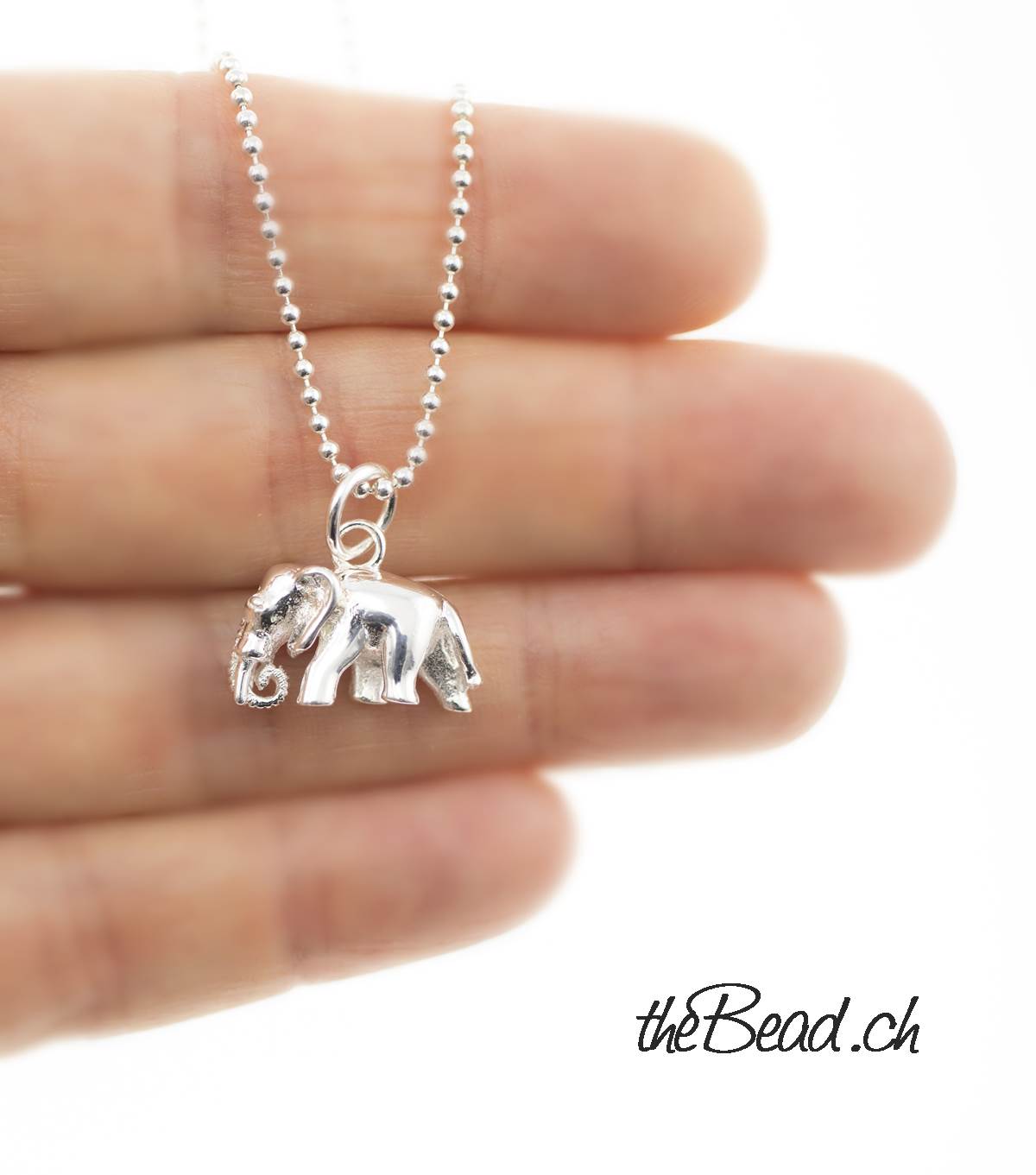 Elefanten Halskette mit 925 sterling silber * Schmuck online kaufen