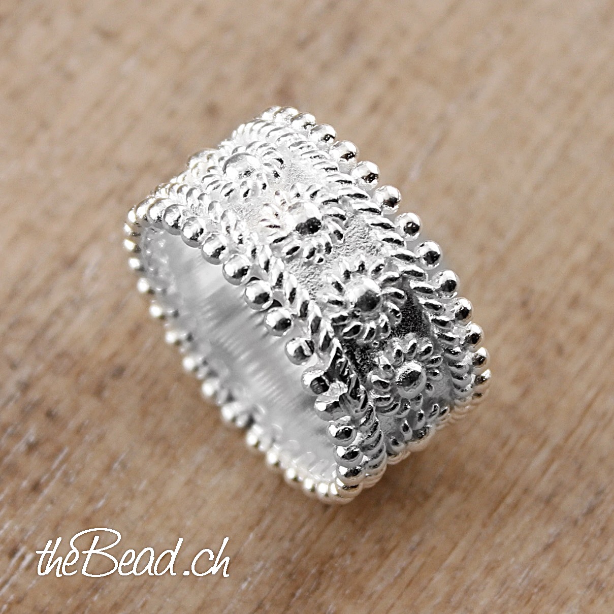 hübscher Damen Fingerring aus Echtsilber geschenkidee Schmuck tolle kaufen online verziert * schön und