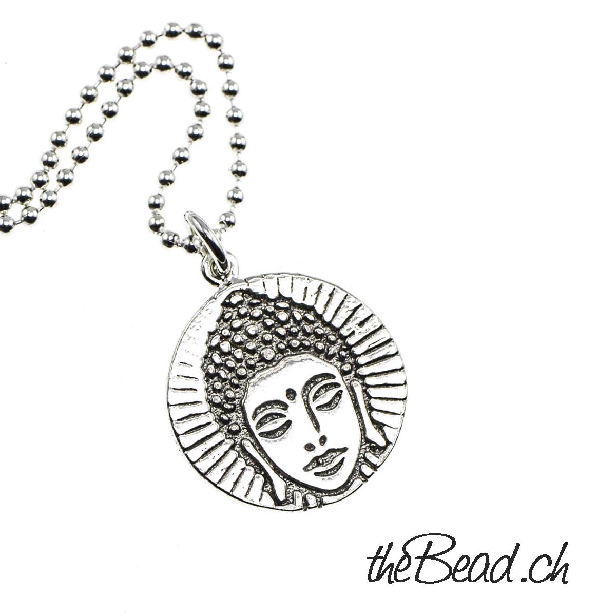 925 buddha Anhaenger Halskette * Schmuck online kaufen