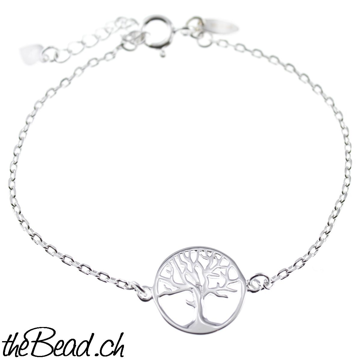 LEBENSBAUM-BAUM-DES-LEBENS-Silberarmband-aus-925-Sterling-Silber-1640 *  Schmuck online kaufen