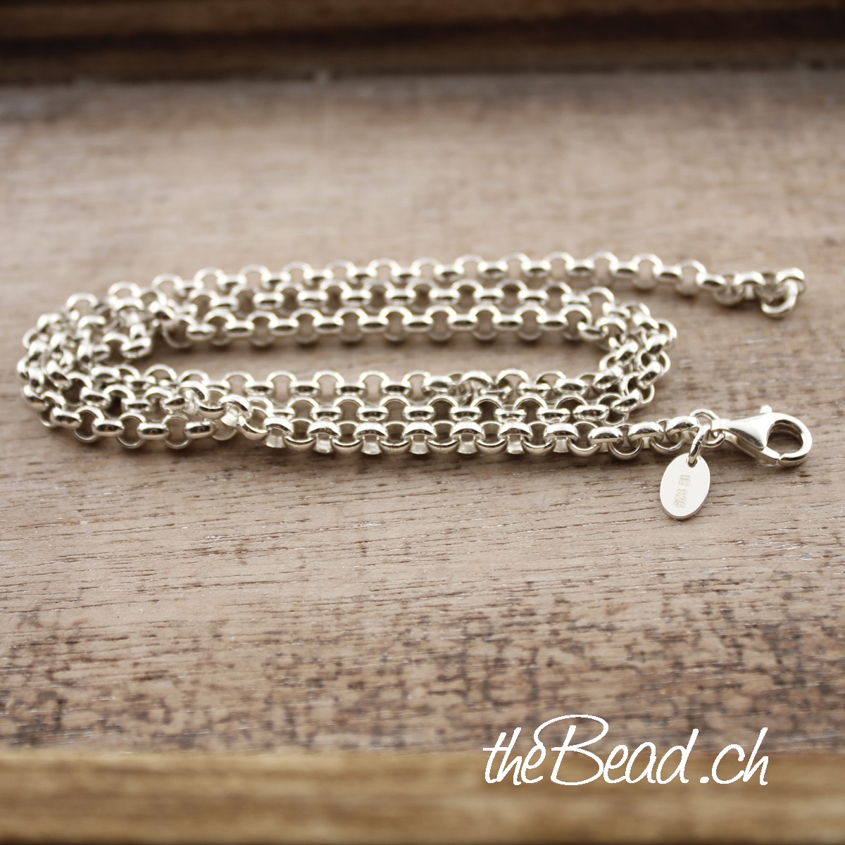 925 Sterling Silber Erbskette 8mm | Runde Gravierte Link-Halskette | Schwere Männer Halskette | 50cm 22cm 24cm 26cm 30cm Brandneu - Österreich