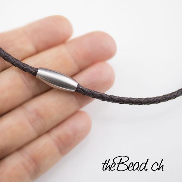leather necklace magnetic clasp