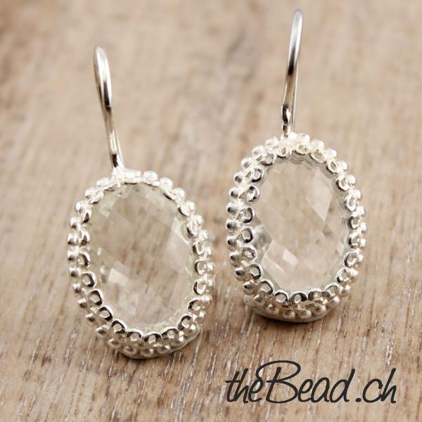 thebead earrings crystal