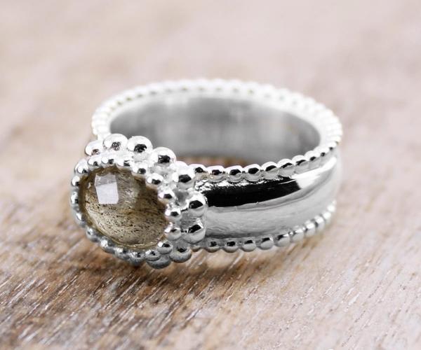 silber finger ring und finger ringe aus echtsilber und mondstein