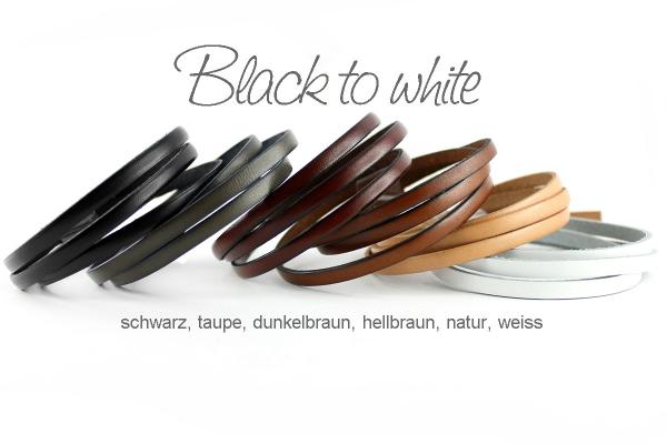 lederbandfarben Classics von theBead modeschmuck und schmuckzubehör onlineshop thebead schweiz