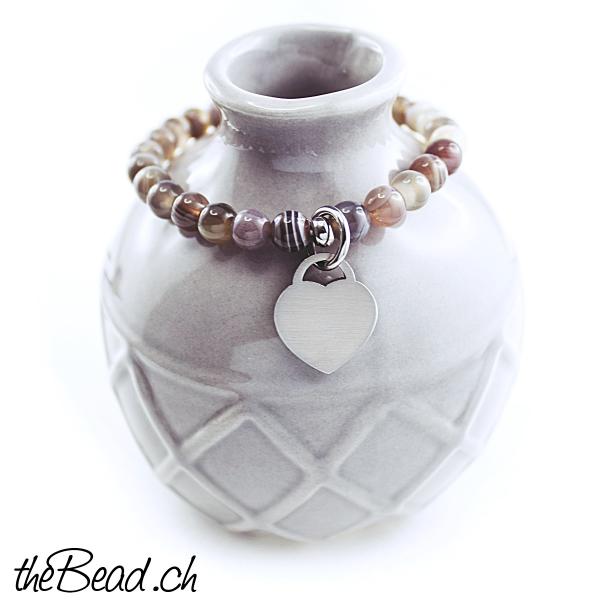 Botswana Achat armband