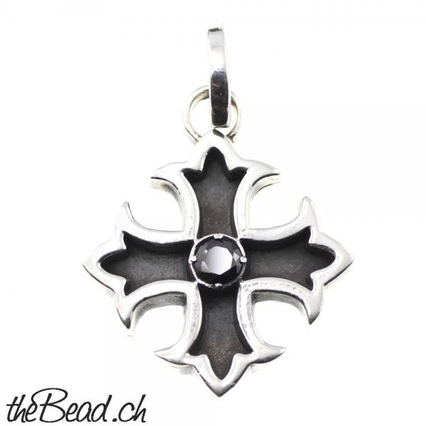 kreuz anhänger aus 925 sterling silber toller männer und herren schmuck von the bead