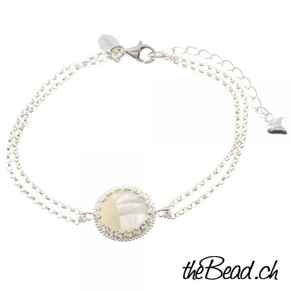 Mondstein Armband und Regenbogen Armband von theBead sowie Valentinstag und Muttertag Geschenkidee von the Bead