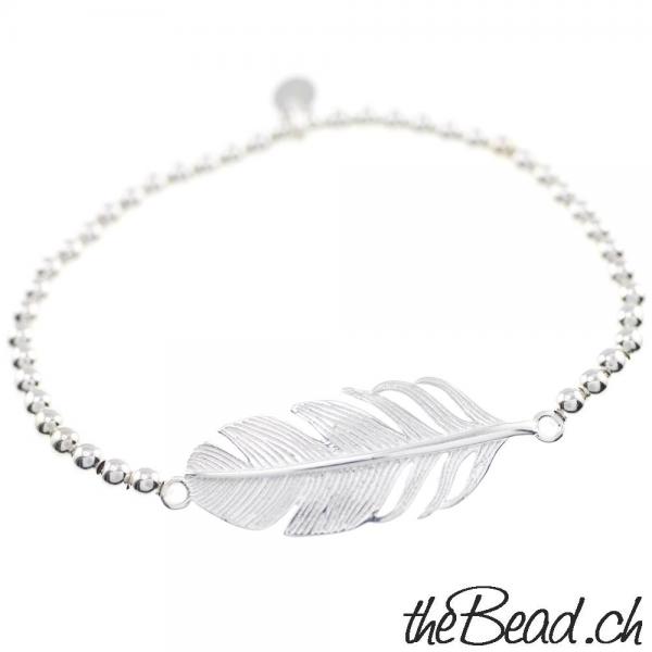 thebead silver feather onlineshop