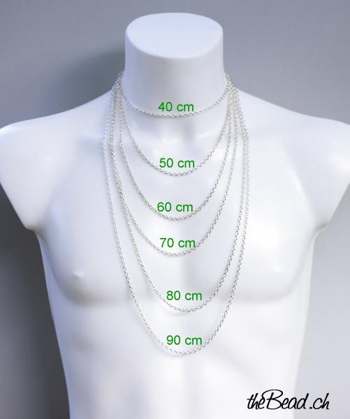 Beispiel Halskette mit Anhänger  onlineshop