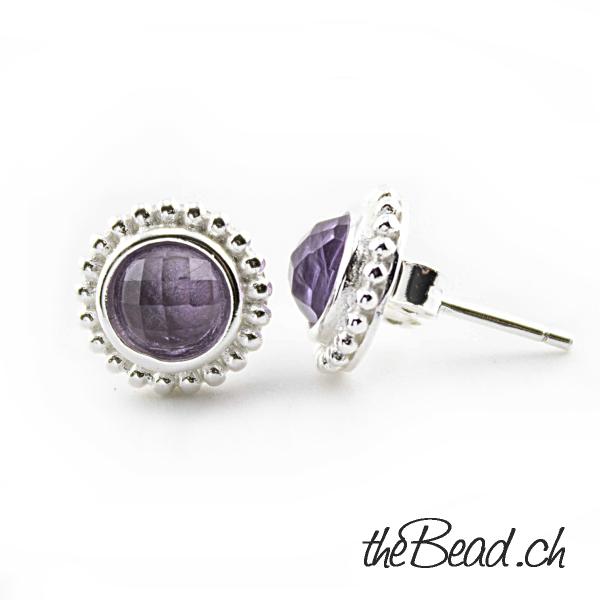 geschenkidee amethyst ohrringe