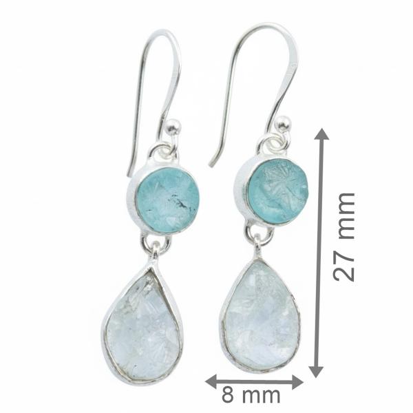 apatit Aquamarin Ohrhänger