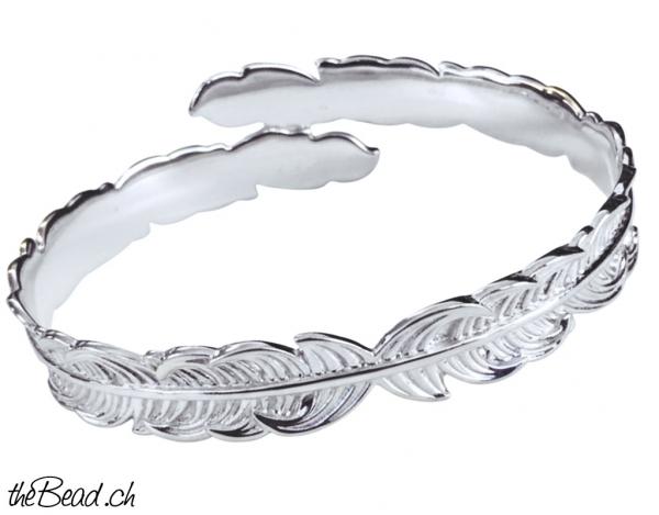 silber armreif made of silver