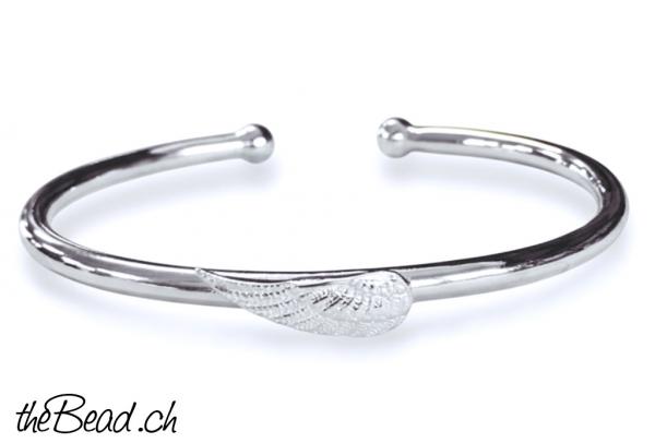 ENGEL FLÜGEL hübscher 925 Silber armreif