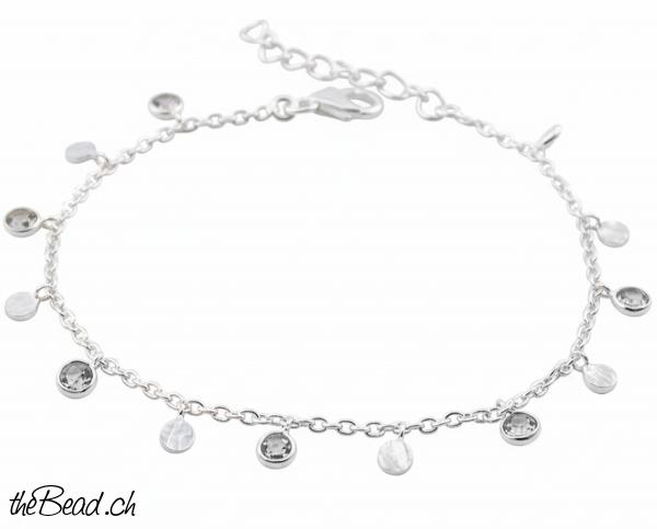 925 Silber Armband von thebead onlineshop für silberschmuck und Bergkristall