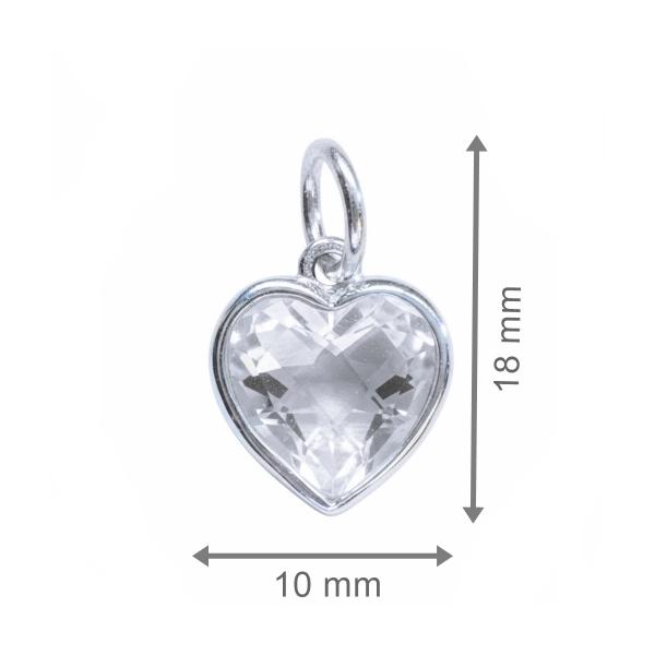 bergkristall anhänger