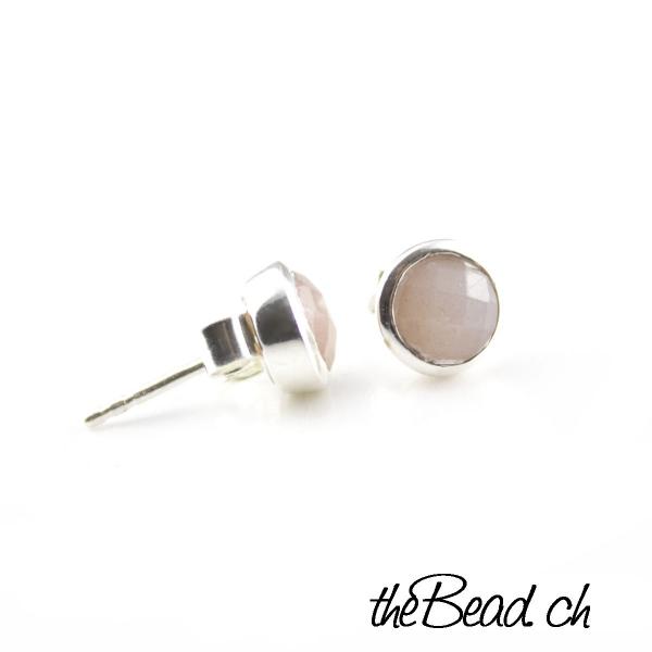 moonstone earrings 925 silber