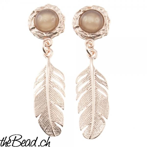 silver earrings