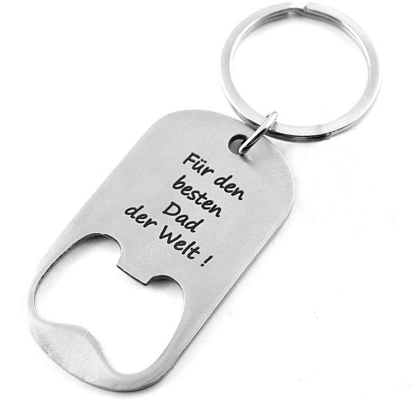 Edelstahl flaschenoeffner mit gravur von thebead schweizer Modeschmuck und Edelstteinschmuck Onlineshop