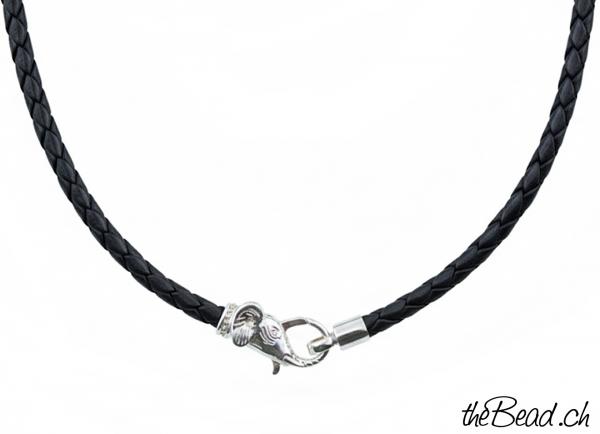 Lederkette und Lederketten vom Online Schmuckshop thebead