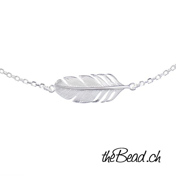 silver feather ball chain shop