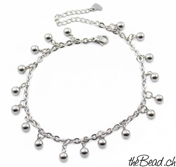 Fußkettchen aus Edelstahl